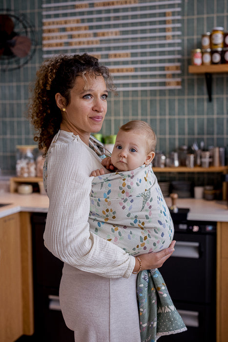 
                  
                    Charger l&amp;#39;image dans la galerie, Écharpe Aquarelle Chaleur d&amp;#39;été
                  
                